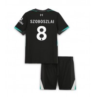 Dječji Nogometni Dres Liverpool Dominik Szoboszlai #8 Gostujuci 2024-25 Kratak Rukav (+ Kratke hlače)